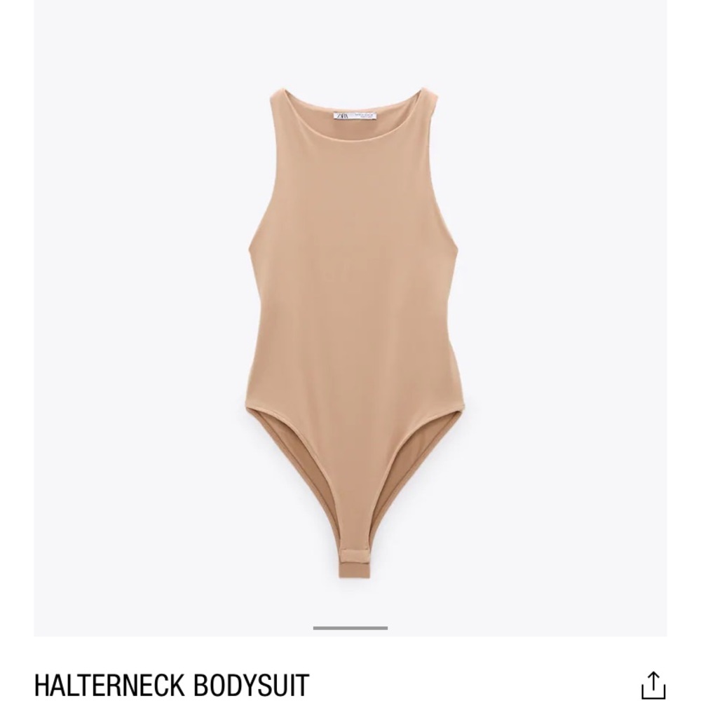 Zara halterneck bodysuit NWOT